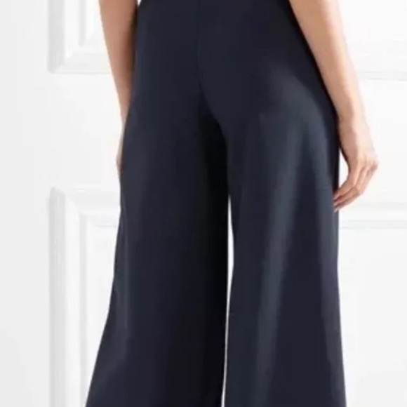 Tory Burch Carrie Button-embellished Wide-leg Pants 14 NWT runway - Picture 4 of 5